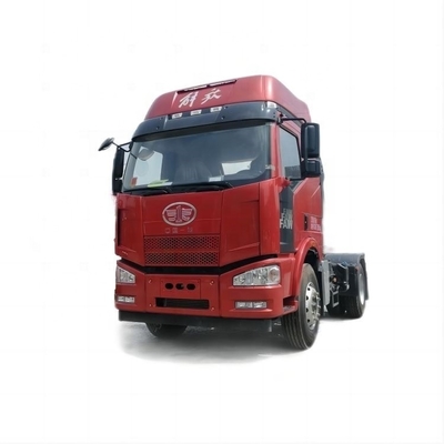 사용 된 Faw Jiefang J6M 350HP 4X2 트랙터 공기 서스펜션 운전자 좌석과 함께 무거운 트럭
