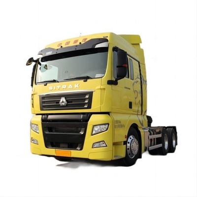 중고 Sinotruk Shandeka SITRAK C7H 540hp 6X4 유로 6 배출량 표준에 맞는 트랙터