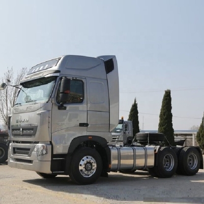 12.00R20 타이어 사용된 0km 부티크 트랙션 트럭 6X4 4X2 6X2 HOWO T7H 무거운 트럭 트랙터
