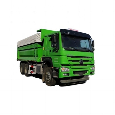 고속도로 운송 사용 된 국가 중량 트럭 HOWO 8X4 6X4 덤프 트럭 440 힘 371hp