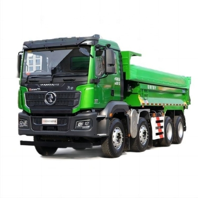 샤안시 자동차 중량 트럭 사용 된 델롱 M3000S 350마력 8X4 6x4 371 375hp 덤프 트럭