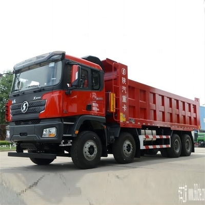 산시 자동차 중량 트럭 델롱 X3000 460HP 8X4 371HP 덤프 트럭 12 타이어