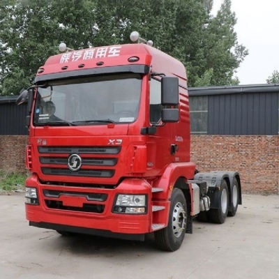 에어 서스펜션 산시 자동차 엑산타 X3 가벼운 420HP 6X4 트랙션 트럭 머리
