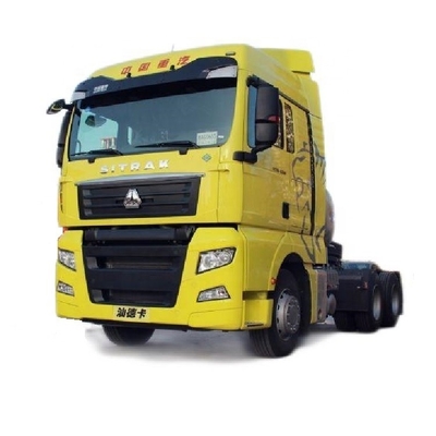 시노트룩 시트랙 C7H 430 HP 6X4 LNG 류트럭 머리 반 줄 좌석 줄과 ABS