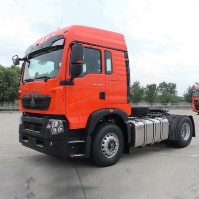 WEICHAI 엔진 부티크 HOWO TX 무거운 트럭 400 HP 4X2 트랙터 트럭