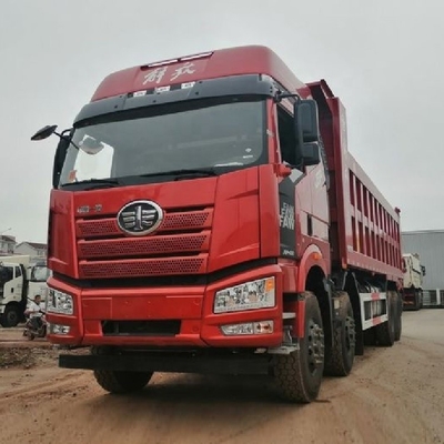 팔 Faw Jiefang J6P 460hp 8X4 8.2m 덤프 트럭 수동 변속기와 높은 토크