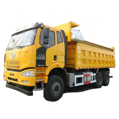 420 HP 6X4 Faw Jiefang J6P 무거운 트럭 산 버전 터치 스크린으로 덤프 트럭