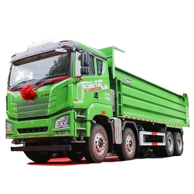 FAST 기어 박스 400 HP 8X4 6.5m 칭다오 Jiefang JH6 무거운 트럭 파일럿 버전 덤프 트럭