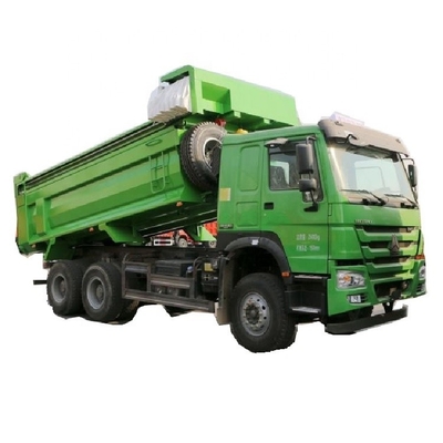 HOWO 무거운 트럭 340 HP 6X4 6 M 공기 서스펜션과 멀티미디어 시스템으로 덤프 트럭