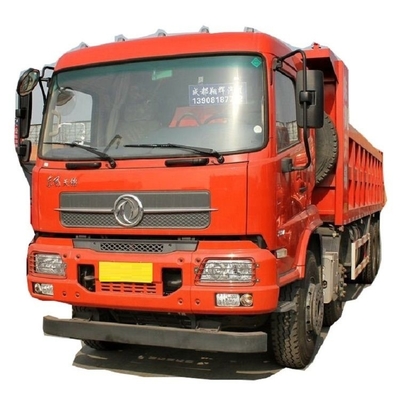 2010년 동펜 상용 트럭 280마력 8X4 7.6m 덤프 트럭 공기 서스펜션 운전석