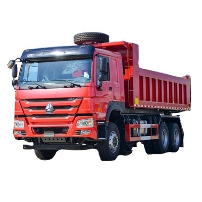 부하 용량 21-30톤 HOWOV7 중량 트럭 6X4 6미터 덤프 트럭 400HP 0KM