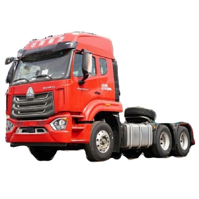 중량 자동차용 HOWO NX 6X4 트랙터 ≥600L 연료 탱크 용량 및 자동 창문