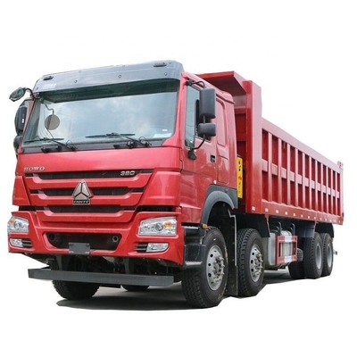 핫 부티크 중고용 시노트럭 HOWO 무거운 트럭 380 HP 8X4 8.2m 0km의 덤프 트럭