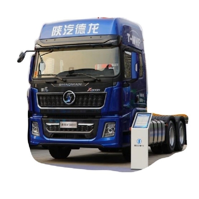 6x4 드라이브 휠 샤크만 델롱 X5000 460 HP 트랙터 헤드