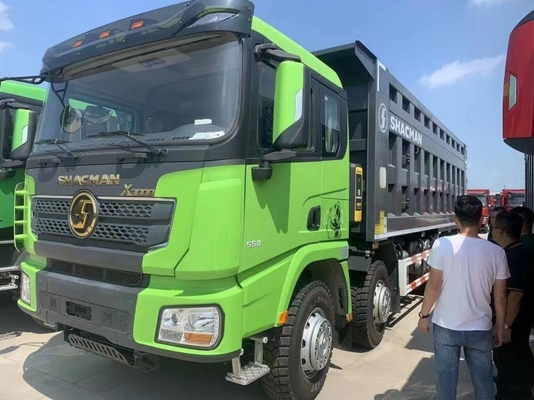 샤크맨 F3000 덤프 트럭 8x4 6 실린더와 8L 엔진 용량