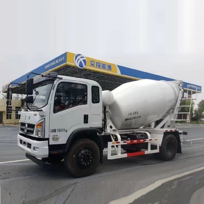 맞춤형 6 제곱 4x2 드라이브 콘크리트 작은 혼합 트럭 95kw 전력