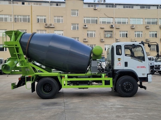 맞춤형 6 제곱 4x2 드라이브 콘크리트 작은 혼합 트럭 95kw 전력