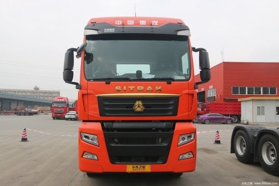 차량의 총 무게 2000-25000 kg 산데카 시트랙 C7H 무거운 트럭 460 HP 6X4 LNG 트랙터