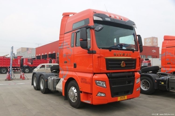 차량의 총 무게 2000-25000 kg 산데카 시트랙 C7H 무거운 트럭 460 HP 6X4 LNG 트랙터