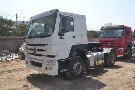 반 줄 디젤 사용 된 SinotruK 하우 371 트랙터 머리가 리뉴얼 된 트랙터 특수 자동차