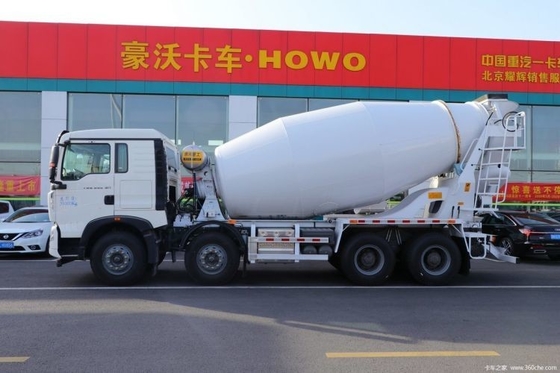 부티크 340HP HOWO T5G 8X4 7.7 평방 콘크리트 혼합 트럭 국가 시장