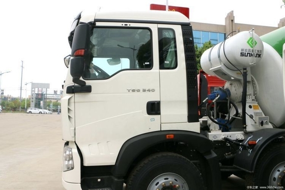 건축물 매장 사용된 시노트룩 HOWO T5G 340HP 8X4 7.37 평방 콘크리트 믹서 트럭