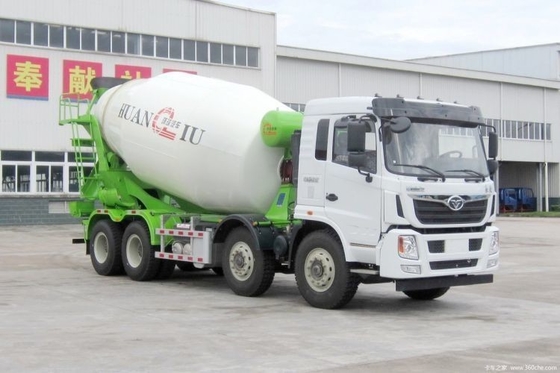 건설업 하우만 H5 LNG CNG 8 큐브 트럭 콘크리트 믹서 트럭 드럼