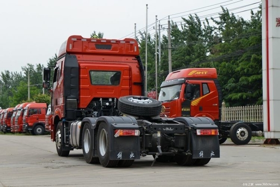 중고품 부티크 재고 FAW Jiefang J6P 460HP 6x4 트랙터 헤드 트레일러