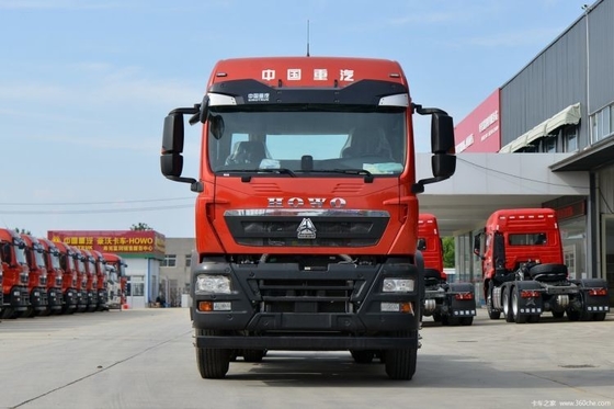 HOWO TX7 무거운 트럭 460 HP 6X4 트랙터 ≥600L 연료 탱크 용량 및 6x4 드라이브 휠