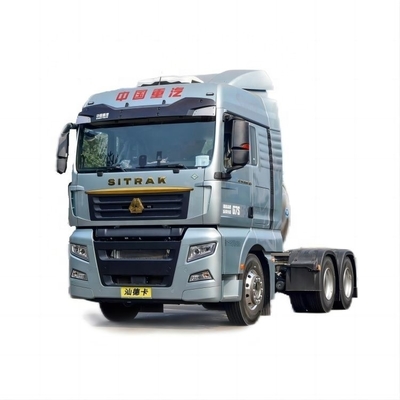 시노트럭 산데카 시트랙 G7S 530HP 6X4 트랙터 중고용품 및 대형 연료 탱크 용량
