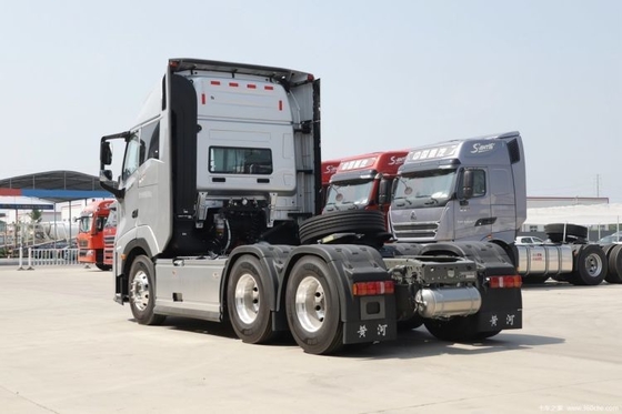 고부하력 570마력 노란강 X7 무거운 트럭 6X4 AMT 자동 트랙터 23년