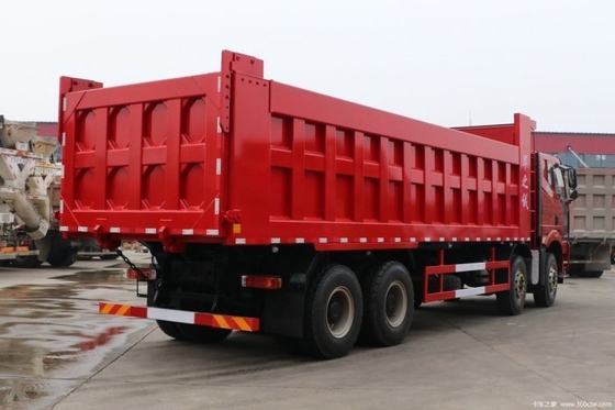 FAW Jiefang J6P 무거운 트럭 500HP 8X4 8m 덤프 트럭 연료 탱크 용량 300-400L