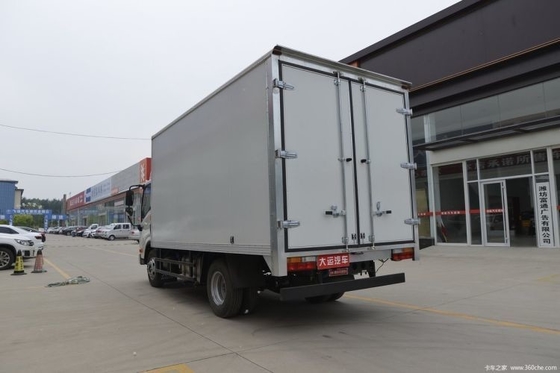 수동 변속기 다이언 오풀리 116HP 4X2 폭체 4.12m 단일 라인 밴 라이트 트럭