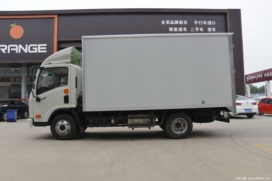수동 변속기 다이언 오풀리 116HP 4X2 폭체 4.12m 단일 라인 밴 라이트 트럭