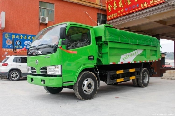 23 둥펑 프리카 F7 95hp 4X2 6x4 4.2m 똥 덤프 트럭 0km 터치 스크린 네 실린더 4