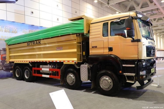 23 0 km Sinotruck SITRAK C7H 440HP 고속도로 화물 운송용 덤프 트럭 8X4 6X4 4X2