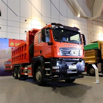 400HP 시노트럭 산데카 시트랙 C7H 6X4 8x4 4x2 5.6m 수동 변속기와 함께 덤프 트럭