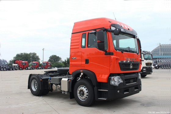 0km SinoTRUK HOWO TX7 6X4 4X2 6X2 CNG LNG 트랙터 크로이스 컨트롤과 6 실린더