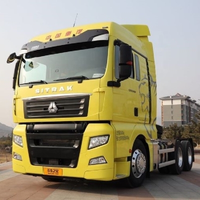 중고용 Shandeka SITRAK C7H 중차 4*2 6*6 6*4 랙션 헤드 CNG LNG 특수 트럭