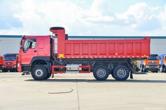 2023 프로모션 국가 중형 트럭 HOWO TX 6X4 6.3m 400HP 덤프 트럭