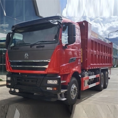 31-40T 용량 국가 중량 트럭 HOWO TH7 6X4 6 미터 510마력 덤프 트럭