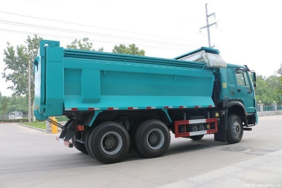 고속도로 운송 사용 된 국가 중량 트럭 HOWO 8X4 6X4 덤프 트럭 440 힘 371hp