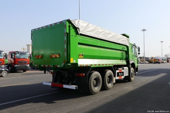 고속도로 운송 사용 된 국가 중량 트럭 HOWO 8X4 6X4 덤프 트럭 440 힘 371hp