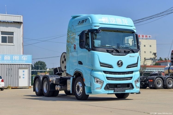 셰인시 퀴 델롱 X6000 4*2 6*6 6*4 371 375 CNG LNG 트랙션 트럭