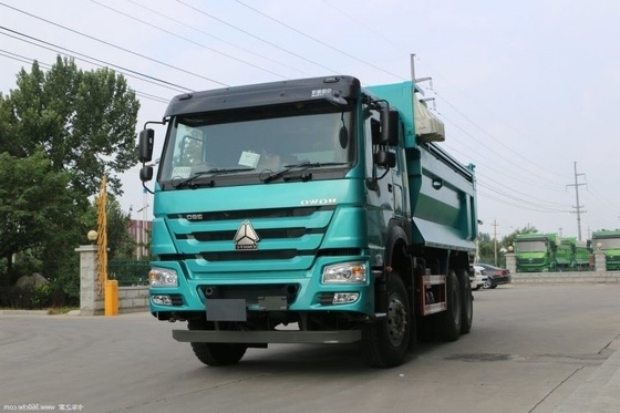 2022 SinotruK HOWO 6X4 덤프 트럭 375 371hp 380hp 및 300-400L 연료 탱크 용량