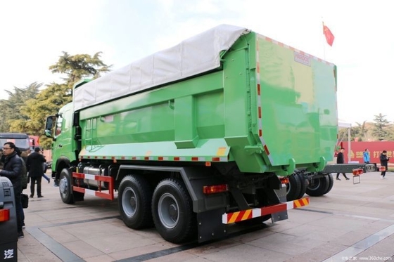 국가 중량 트럭 HOWO-70 km 380hp 8X4 6X4 375 371hp ESC 시스템으로 덤프 트럭