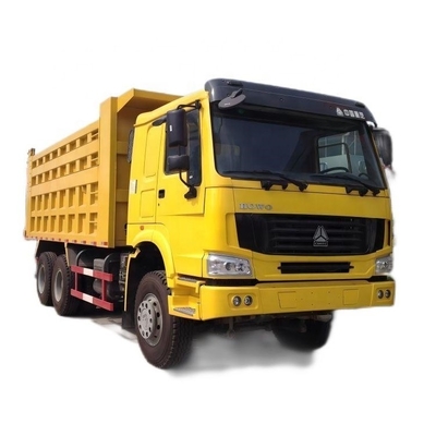 국가 중량 트럭 HOWO 6X4 371hp 2명의 승객을 위한 덤프 트럭 10개의 타이어 최고 340hp