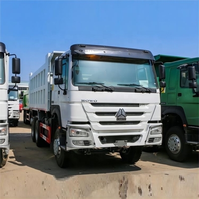 375HP 8X4 6X4 덤프 트럭 사용 된 HOWO-7 전자 안정 제어 시스템으로 무거운 트럭