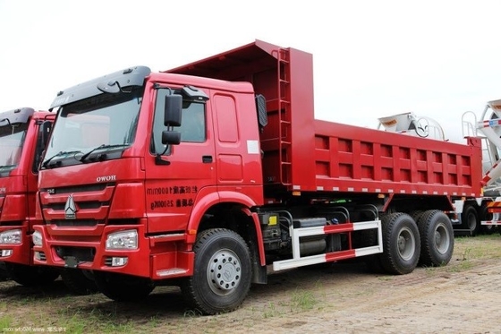 중량 트럭 사용된 0 km HOWO-7 380hp 6X4 375hp 371hp 2 여객석과 함께 덤프 트럭