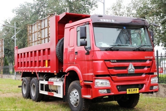 중량 트럭 사용된 0 km HOWO-7 380hp 6X4 375hp 371hp 2 여객석과 함께 덤프 트럭